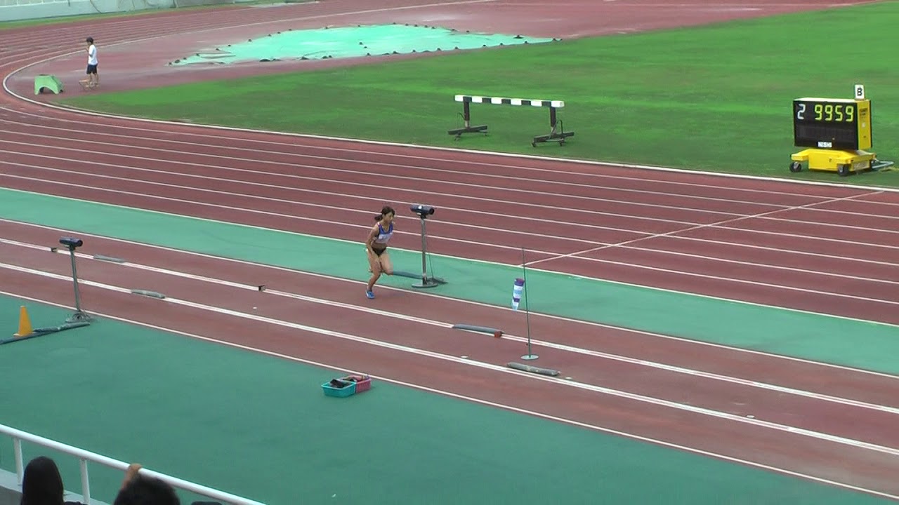 2019 08 11 茨大戦 女子三段跳② 馬杉
