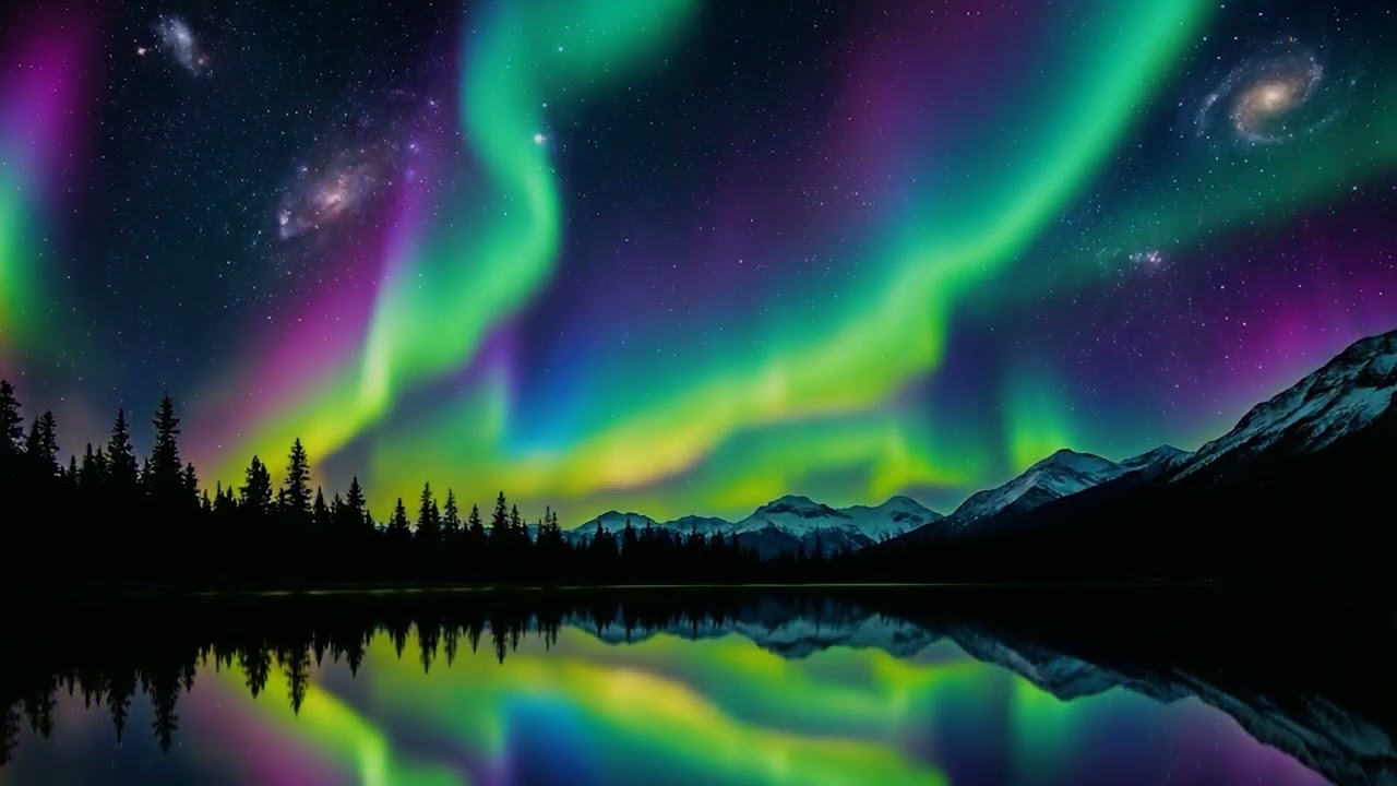 Aurora Borealis for Deep Sleep 🌌 Calm Your Mind Instantly