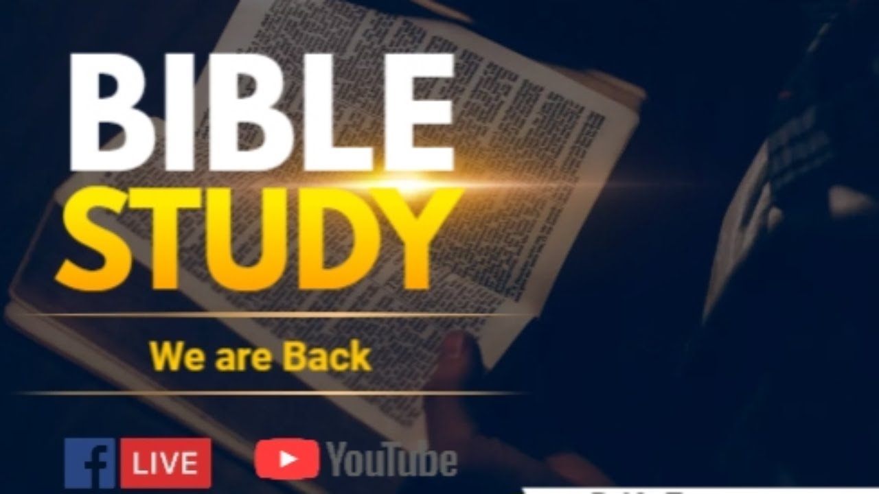 Evening Bible study with Pastor