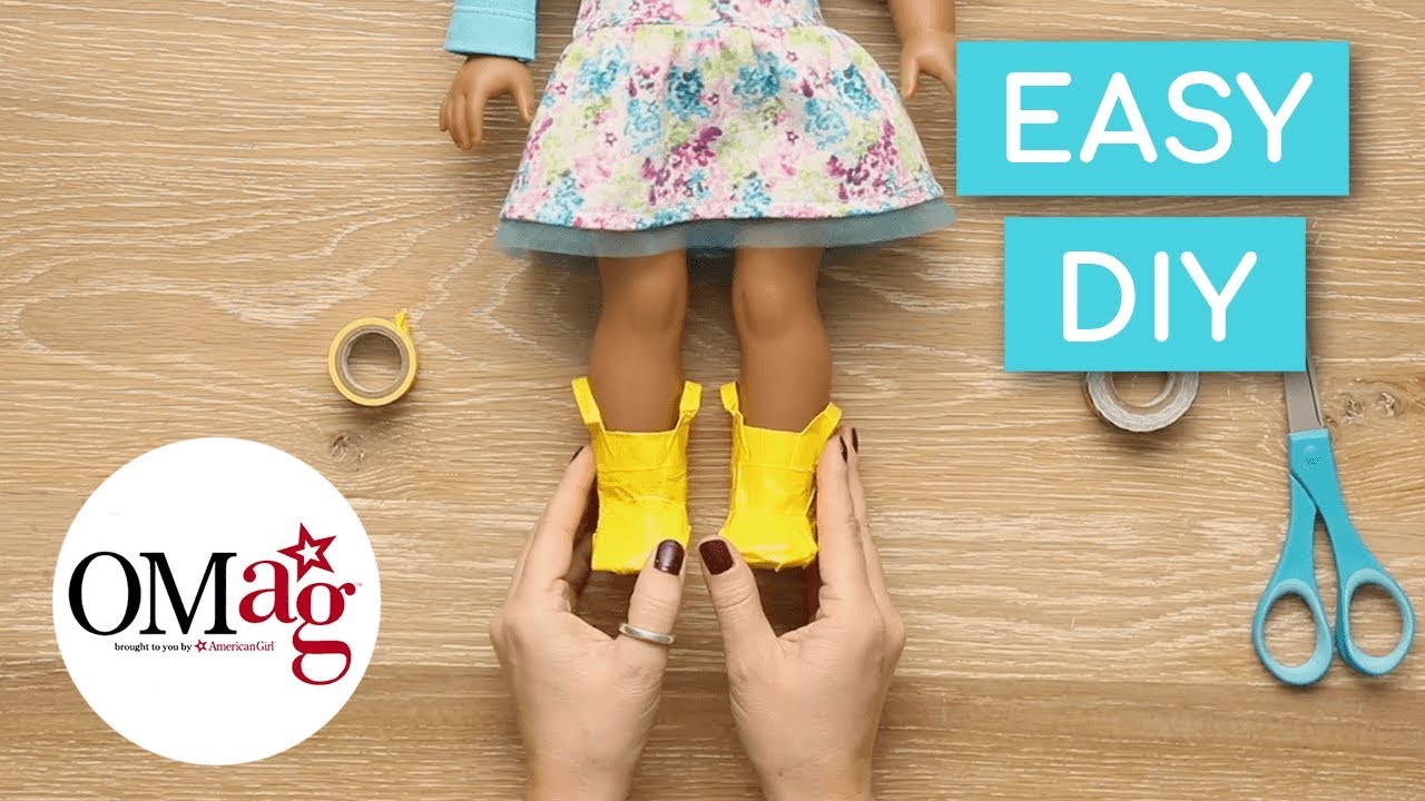 DIY Rain Boots for Your Doll | Doll DIY | 