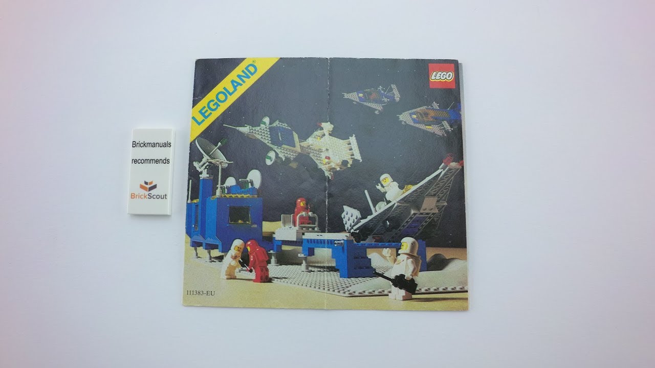1981 LEGO&reg; Mini Space Catalogue Review discover Toy History in 4K