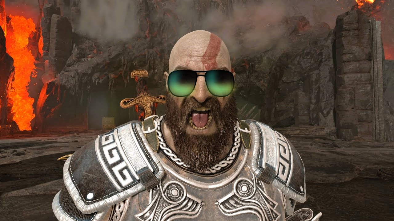 GOD OF WAR Muspelheim Trial 100 vs 1 Challenge Gameplay (Give Me God Of War)