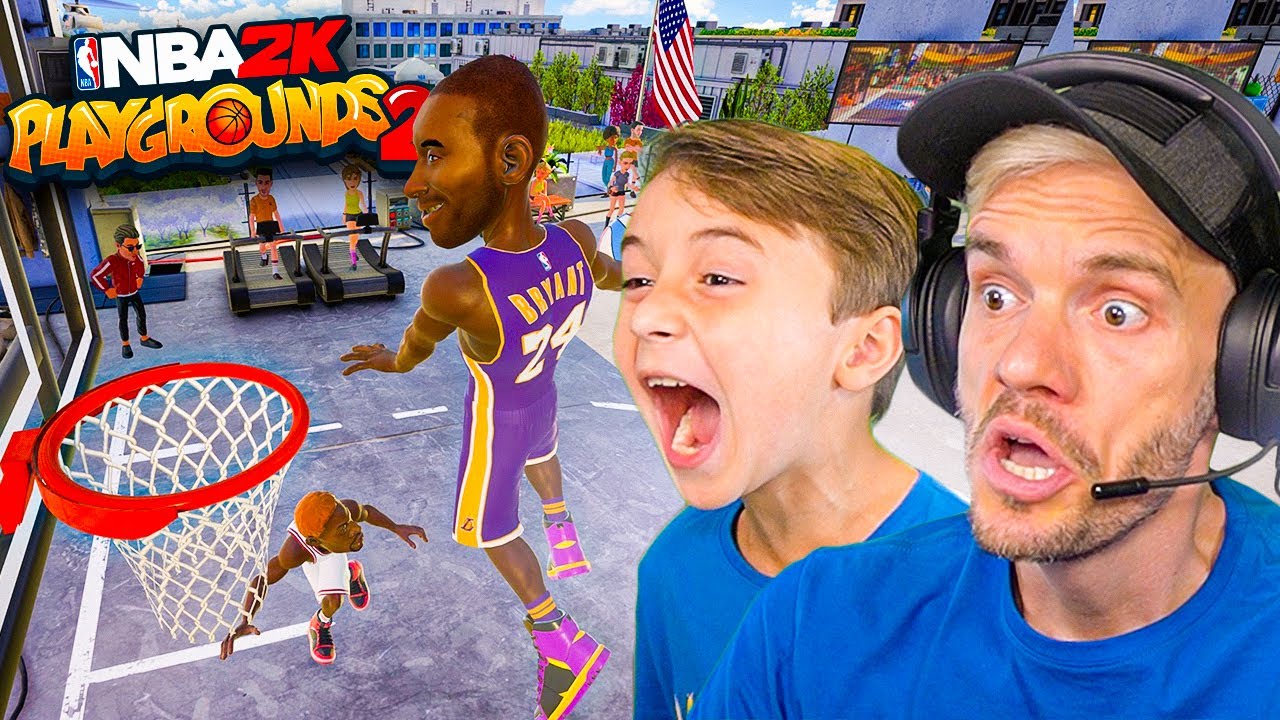 JOGUEI BASQUETE NO NINTENDO SWITCH NBA 2k PLAYGROUNDS 2 - Família Brancoala Games