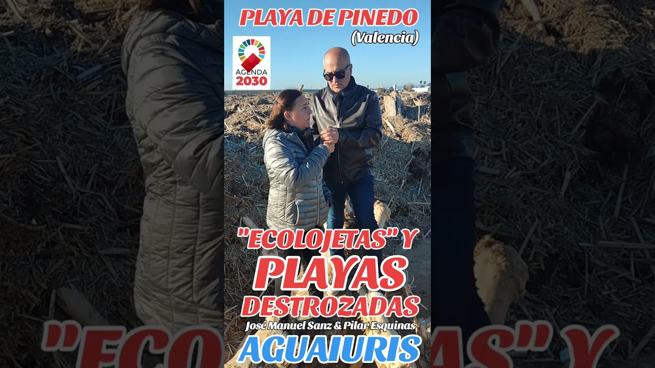 😭💩💦PLAYA DE PINEDO DESTROZADA POR LA SALIDA DE LA RIADA DEL NUEVO CAUCE DEL TURIA.💦💩😭