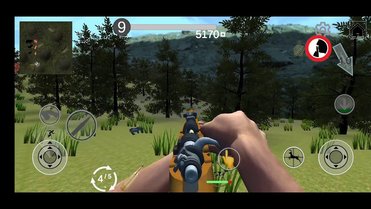 Hunting Simulator симулятор охоты на андроид, охота в Гренландии и в Швейцарии.