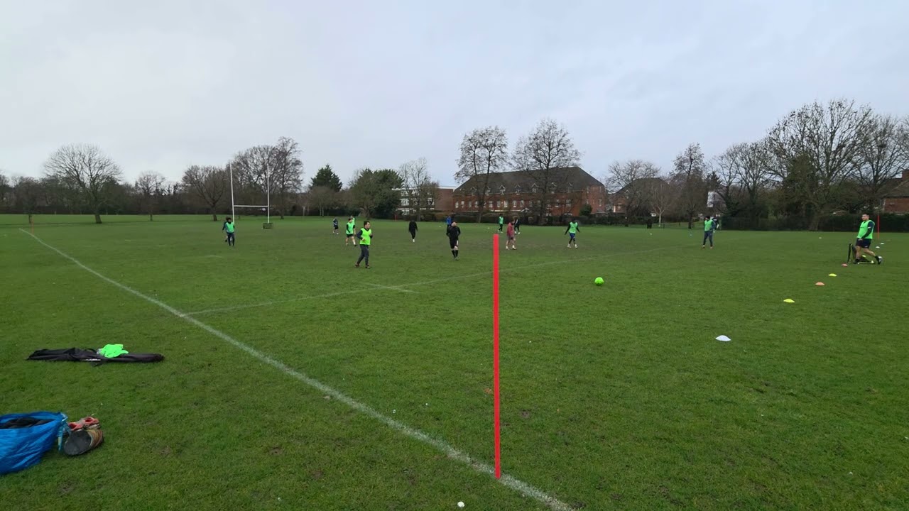 Saturday football @Mordern Recreation ground. 7th Feb 2026.