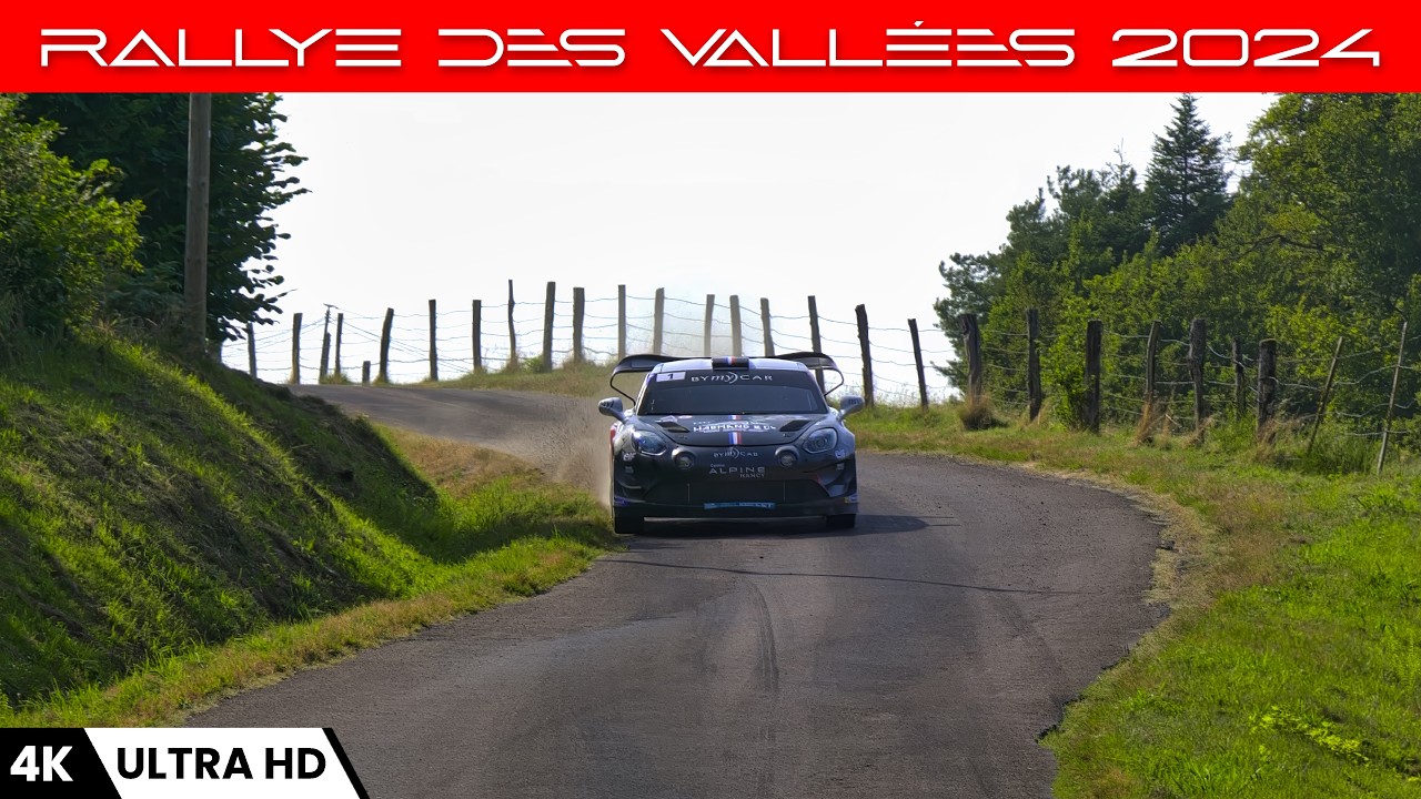 Rallye des Vallées 2024 | 4kᴴᴰᴿ Rallye Time