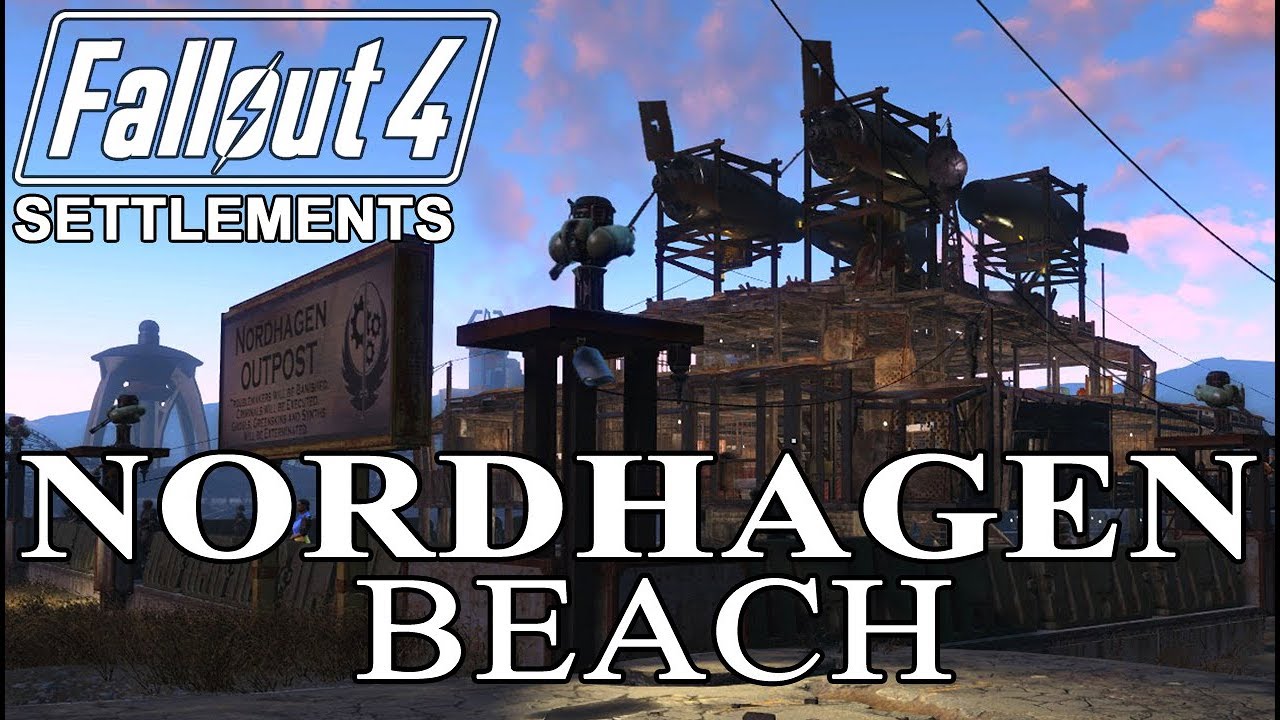 Fallout 4 Settement Mods - Nordhagen Beach Outpost