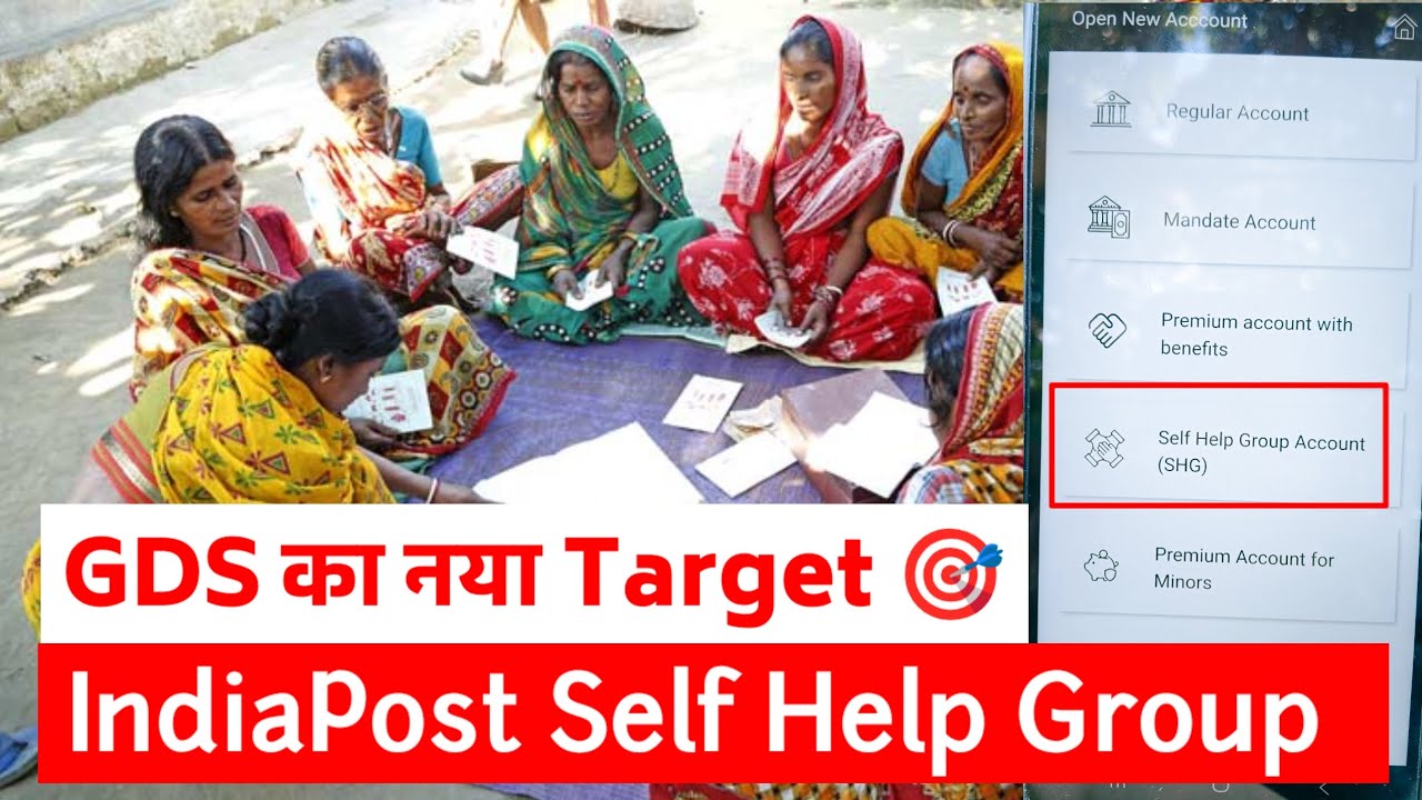 IndiaPost Self Help Group Account | IPPB SHG Account | New Target for GDS  | Premium A/Cs for Minors