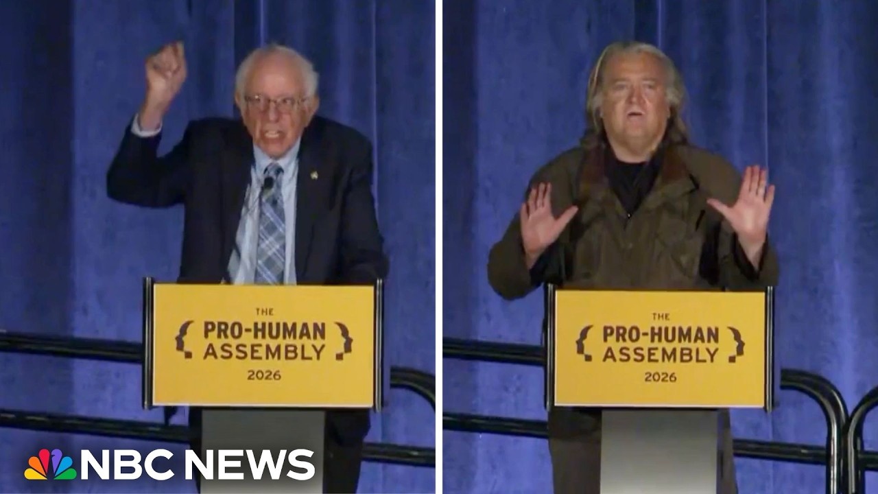 Bernie Sanders and Steve Bannon call for more AI regulation