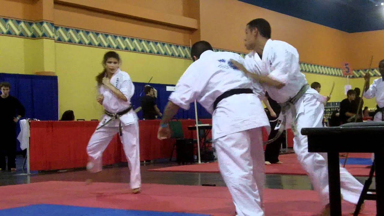 Chelsea Espina Self Defense at the US Open 2011