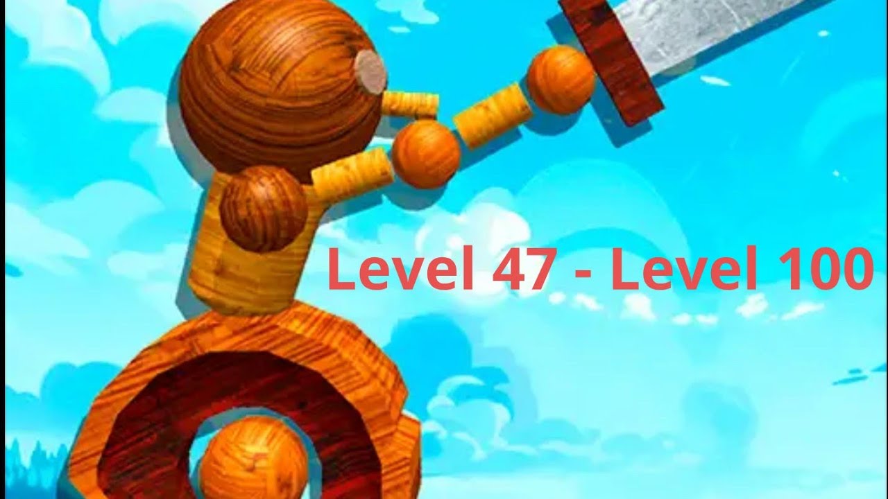 Wood Guy Level 47 - Level 100 I Beat The Level 90 Boss With The Worst Weapon In The Game!