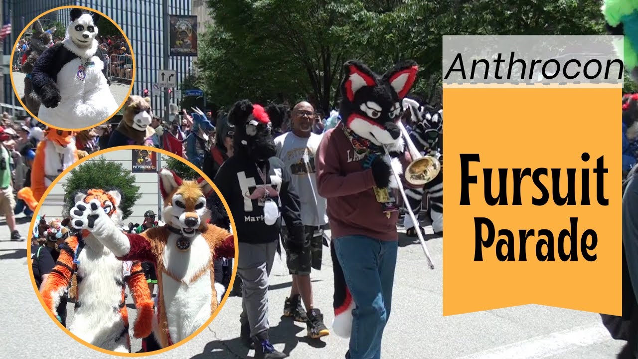 Anthrocon Fursuit Parade 2019 - RANDOM VIEWS