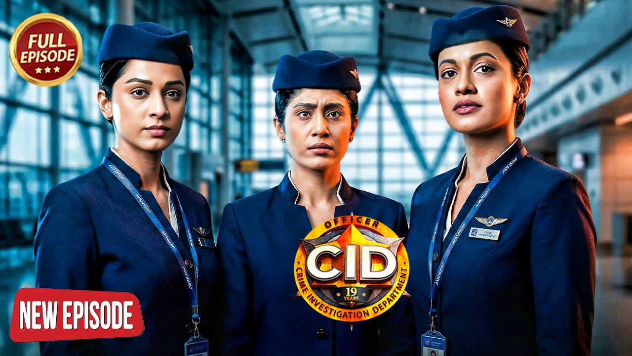 Purvi, Shreya और Tarika ने Plane में भेष बदलकर खुनी पर रखी नजर | CID | Crime Story | New Episode