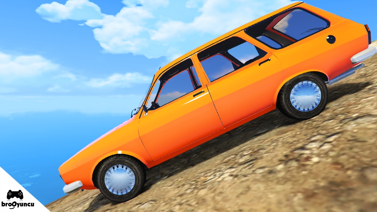 RENAULT TOROS İLE DAĞDAN İNMEK - GTA 5