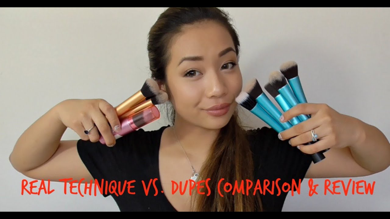 Real Technique DUPES?! Review, Comparison & Demo ♡