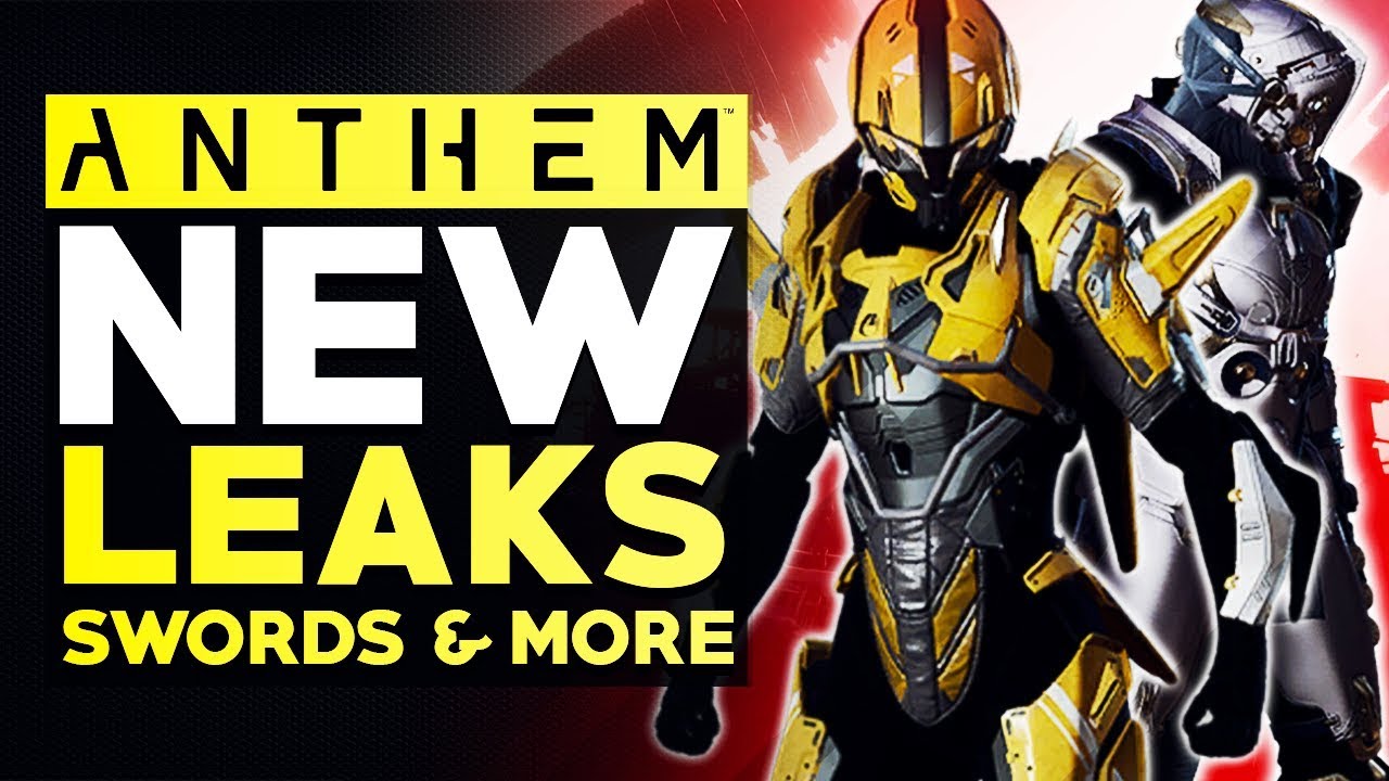 Anthem NEW LEAKS - SWORD Crafting, New ARMOR SETS For All Javelins, Abilities & More!