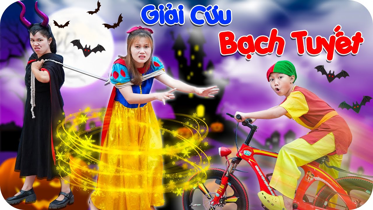 Giải Cứu Bạch Tuyết Khỏi Tay Phù Thủy Độc Ác ♥ Min Min TV Minh Khoa