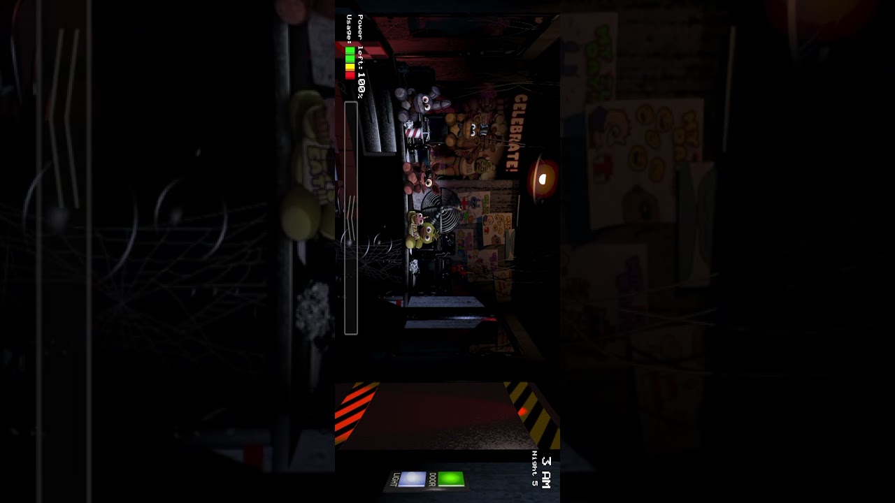 Playing five nights at freddy