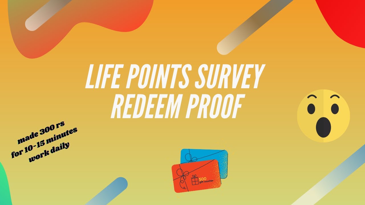 Life points surveys redeem proof |SURVEYS FOR MONEY | LIFEPOINTS SURVEY PAYMENT PROOF