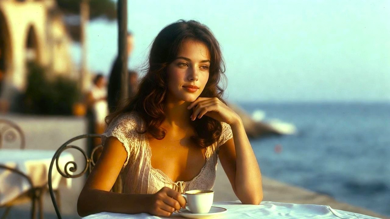 Metà Felicità 🇮🇹❤️ Italian Nostalgic Love Song | Riviera Romance
