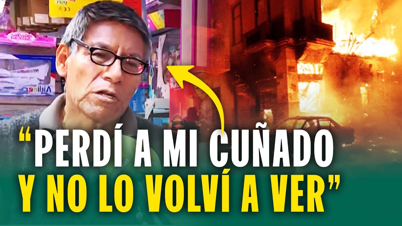 El testimonio de un comerciante que estuvo en el incendio de Mesa Redonda hace 23 años