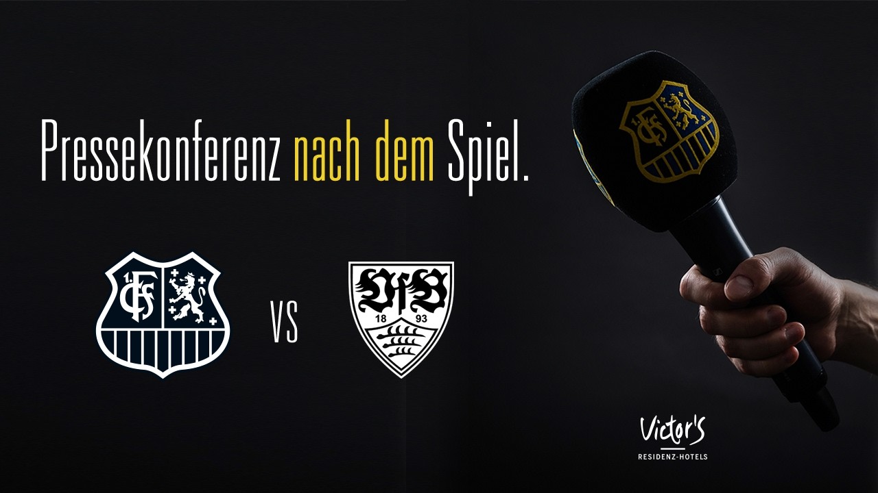 1. FC Saarbrücken - VfB Stuttgart II - Pressekonferenz nach dem Spiel (24. Spieltag)