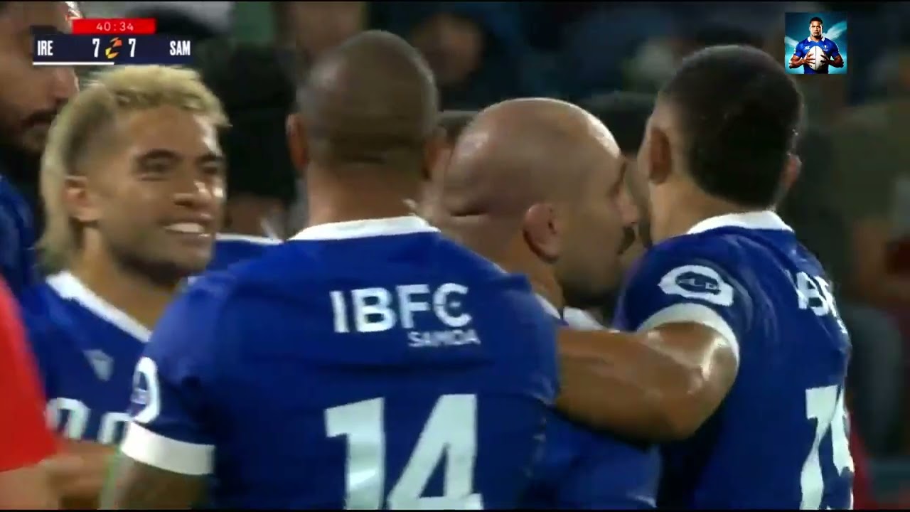 Manu Samoa vs Ireland 2023