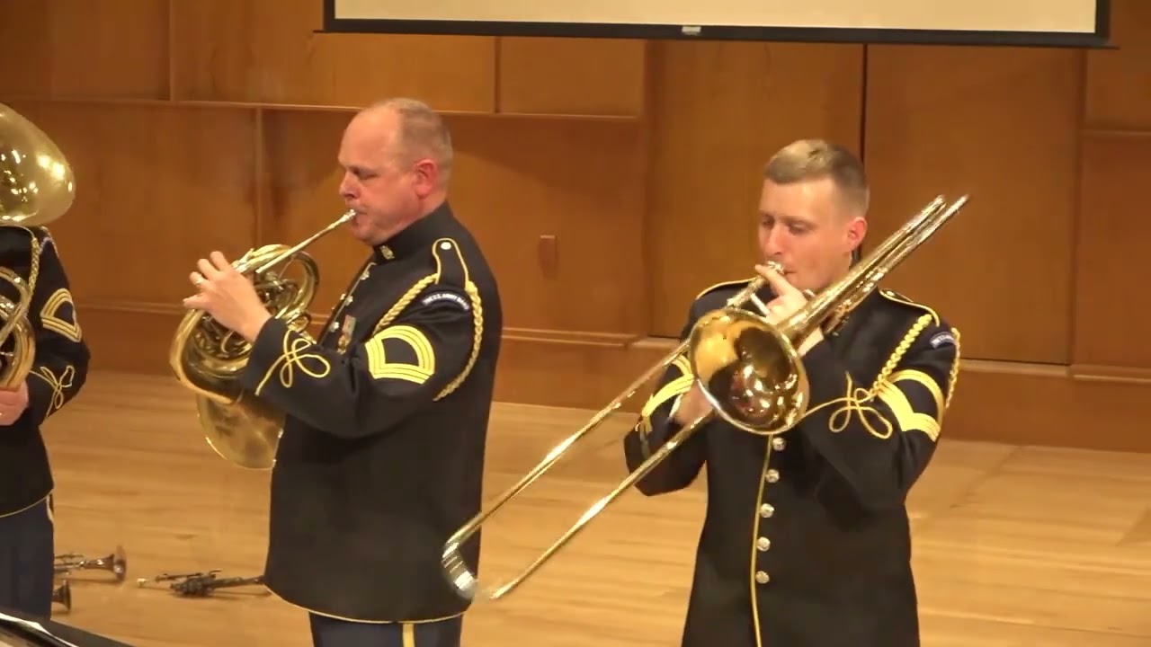 Salvation is Created (Arr. Marcus Grant) | United States Army Brass Quintet