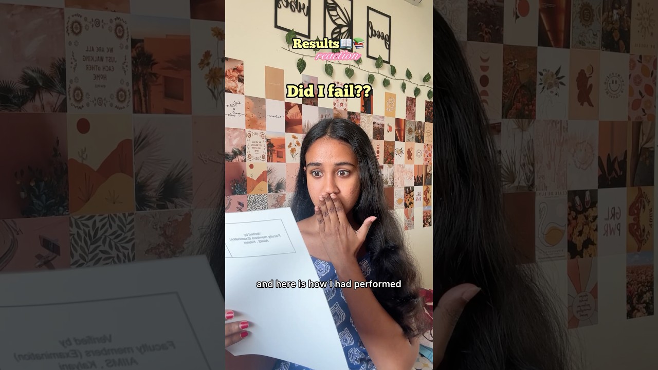 MBBS results! *DID I FAIL?* #ytshorts #mbbs #trending