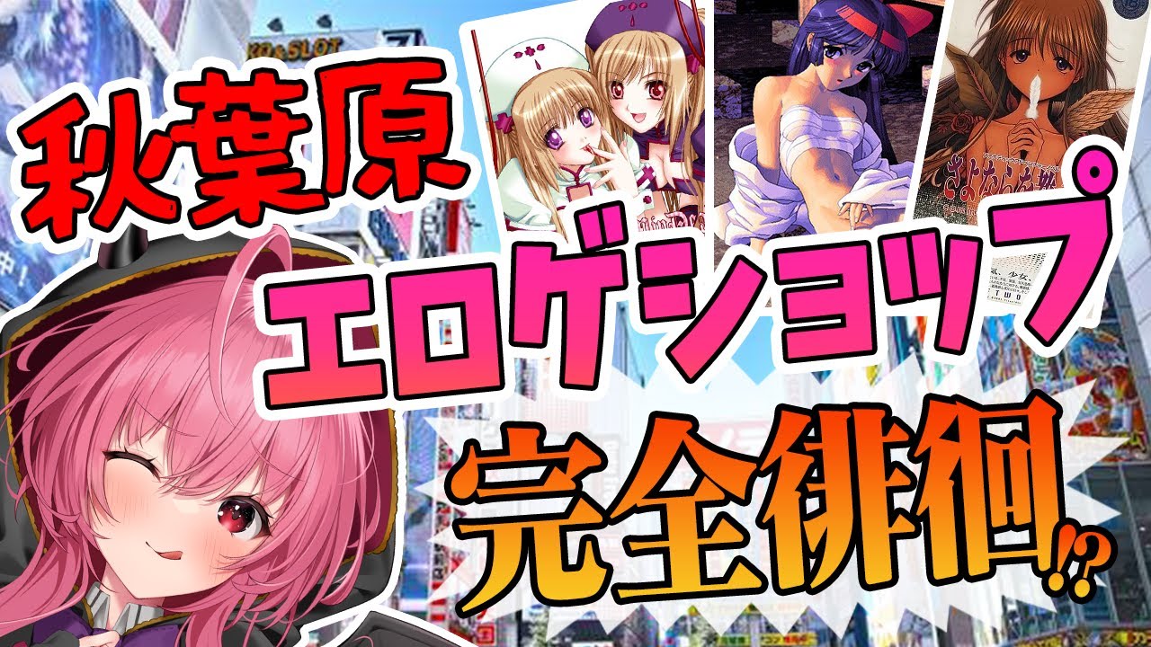 【秋葉原】エ口ゲショップ散策Day！全店舗周ってみた！！ #胡桃ふゅ