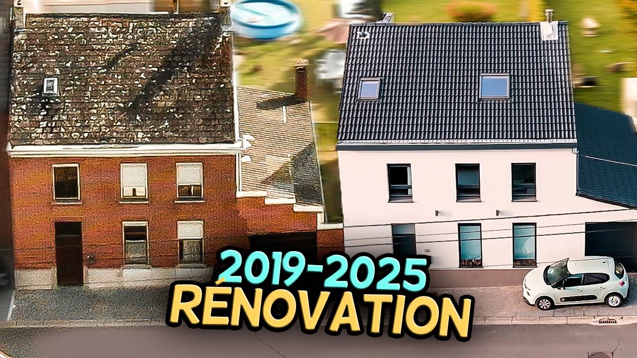 6 ans de souffrance pour transformer cette vieille maison