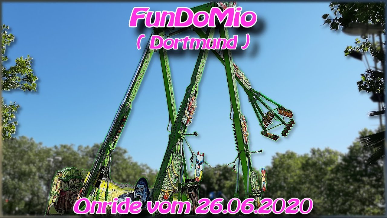 Konga Küchenmeister FunDomio Freizeitpark Dortmund Onride Kirmes Tester Kermis Funfair 2020