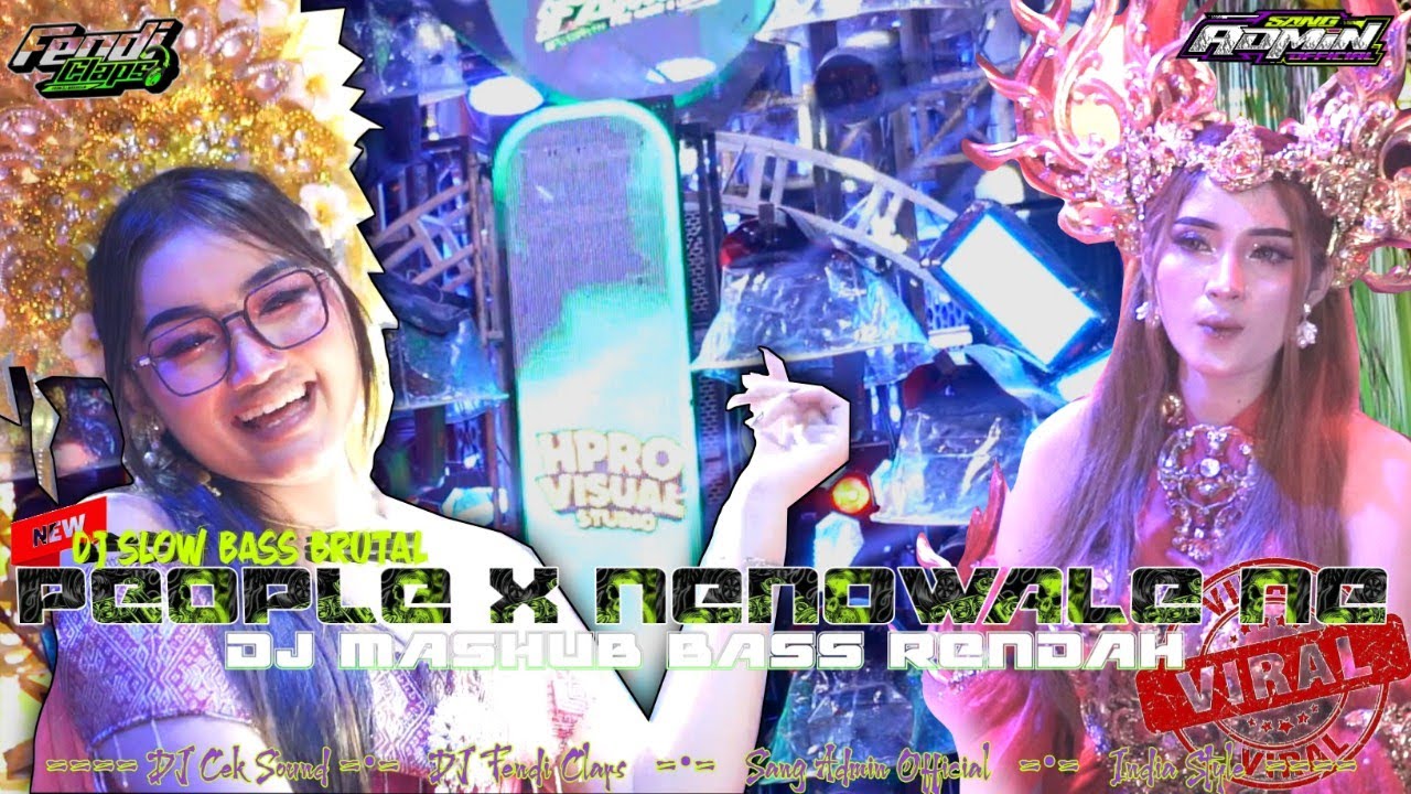 PEOPLE X NAINOWALE NE DJ SLOW BASS || VIRAL TIK TOK 2025 || BASS CEK SOUND RONI AUDIO NUSANTARA