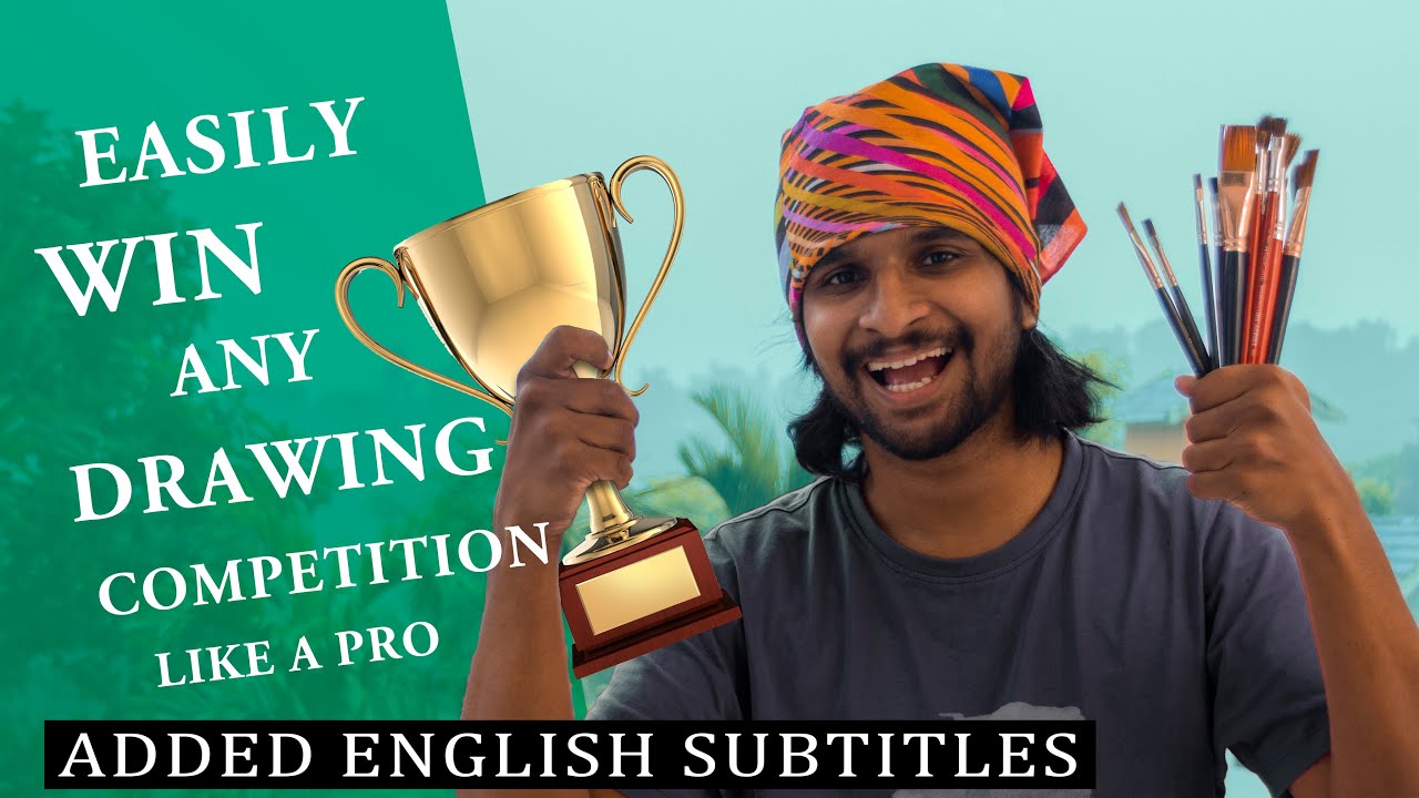 Win Drawing Competitions Easily | Secret tips Revealed | Composing Art for any topic | iAmaljith