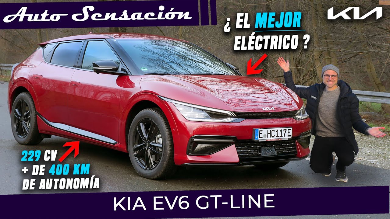 Prueba del Kia EV6 GT-line 2022 . ¿El eléctrico más deportivo, bonito y deseado del momento?