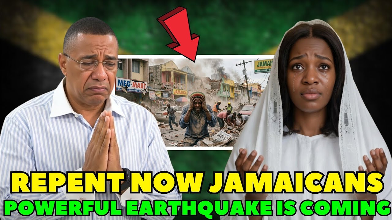 FINAL SPIRITUAL WARNING TO JAMAICA AS EARTHQUAKE DISASTER IS PROPHESIED TO HIT THE ISLAND. 
