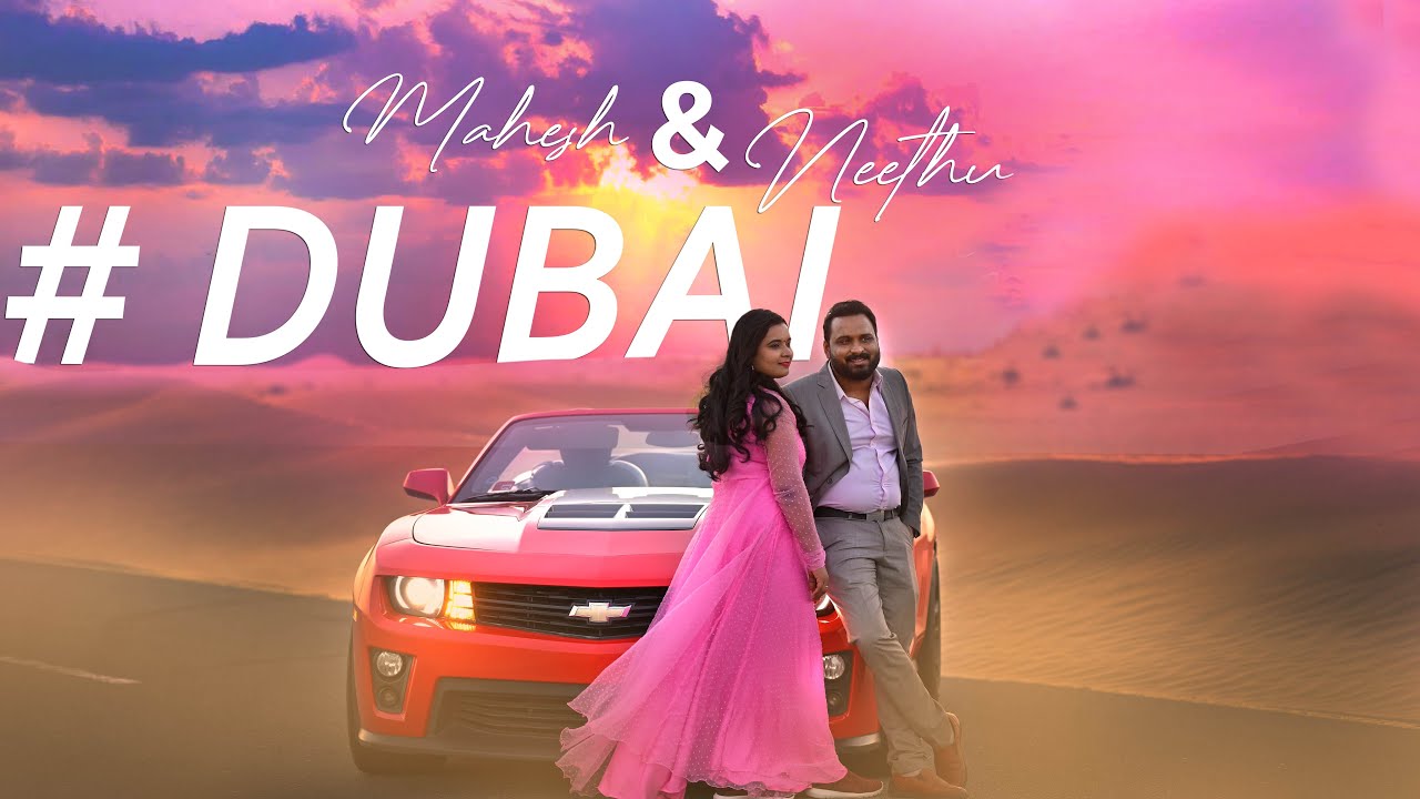 Dubai Post Wedding Video |Mahesh-Neethu| |Desert| Tumse Pyaar Karke Song | Crystalline Studio