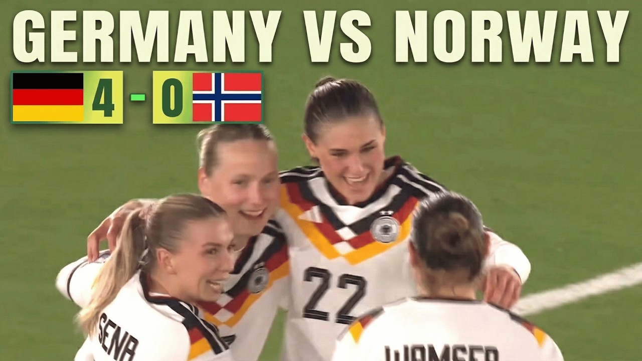 Norway vs Germany Women Football , World Cup Qualifier