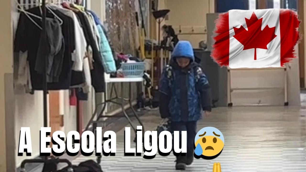 Sexta-feira de imprevistos no Canadá | Escola, rotina, closet e cinema 🎬