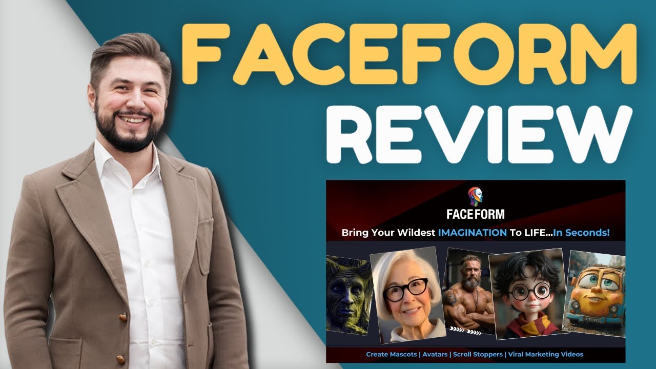 FaceForm Review - Unlock Your Creativity with FaceForm: The Ultimate Video Production Tool! 🎥✨