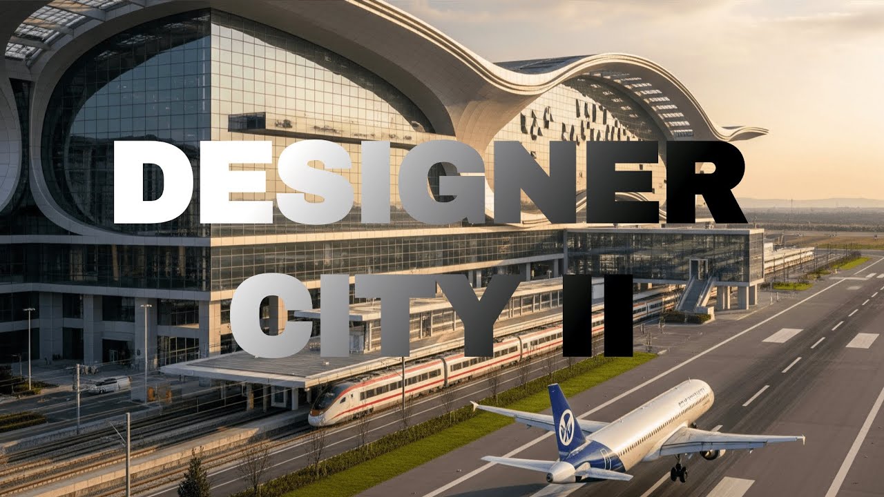 I BUILD MY OWN AIRPORT IN DESIGNER CITY 2 #PRO.V #designercity2 #gamingvideos