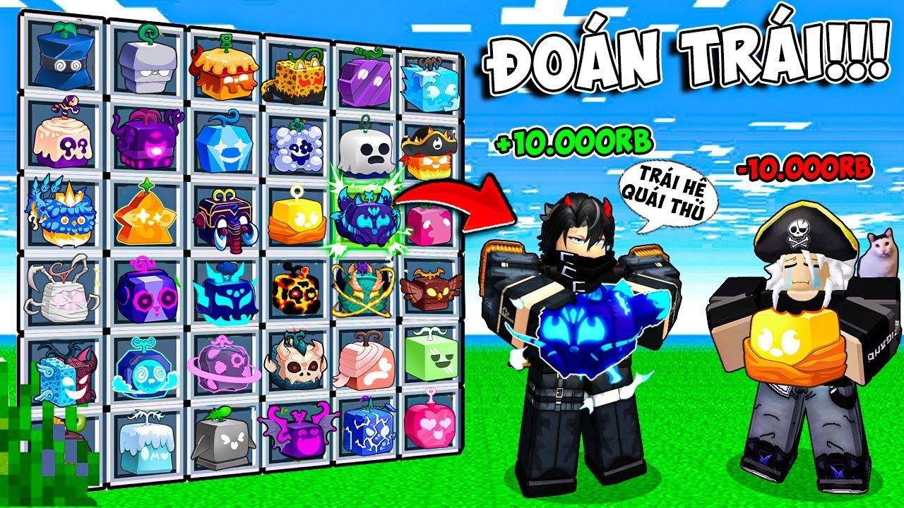 BI HUỲNH CÙNG SNAKE THỬ THÁCH ĐOÁN TRÁI ÁC QUỶ DÀNH PHẦN THƯỞNG 10.000 ROBUX | BLOX FRUIT