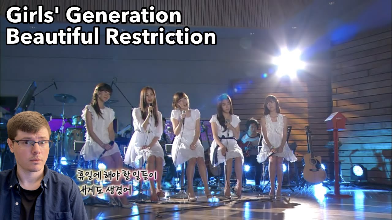 [Reaction] 'Beautiful Restriction (아름다운 구속)' @ Lalala Live - Girls' Generation