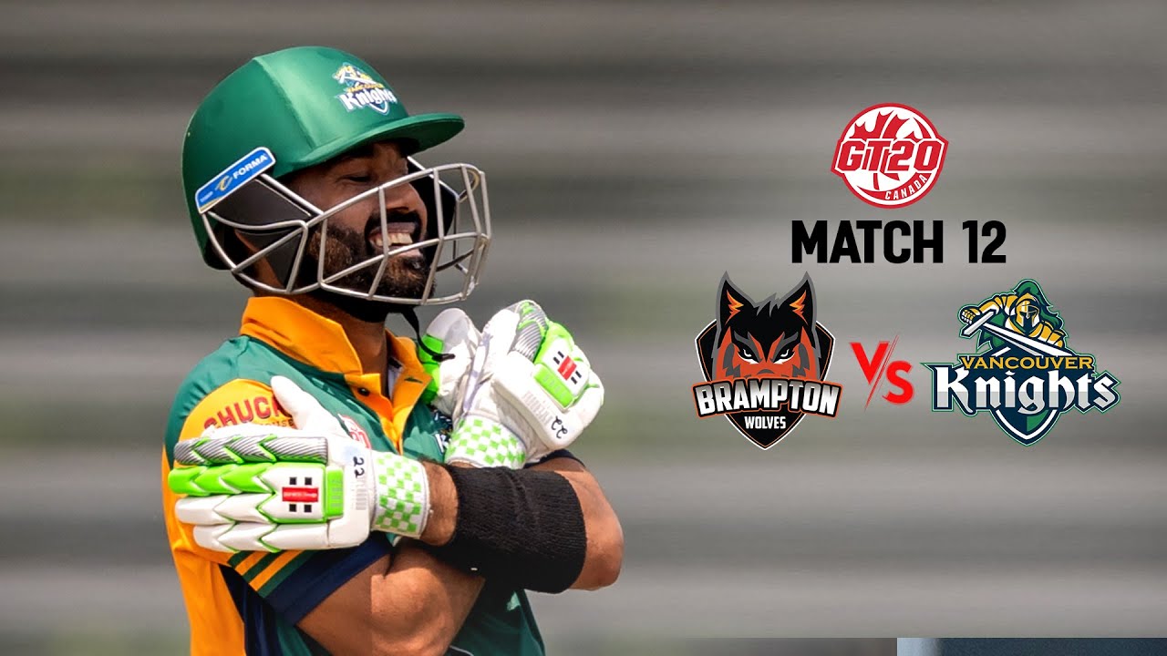GT20 Canada, сезон 3 | Лучшие моменты матча 12 | Ванкувер Найтс — Брамптон Вулвз