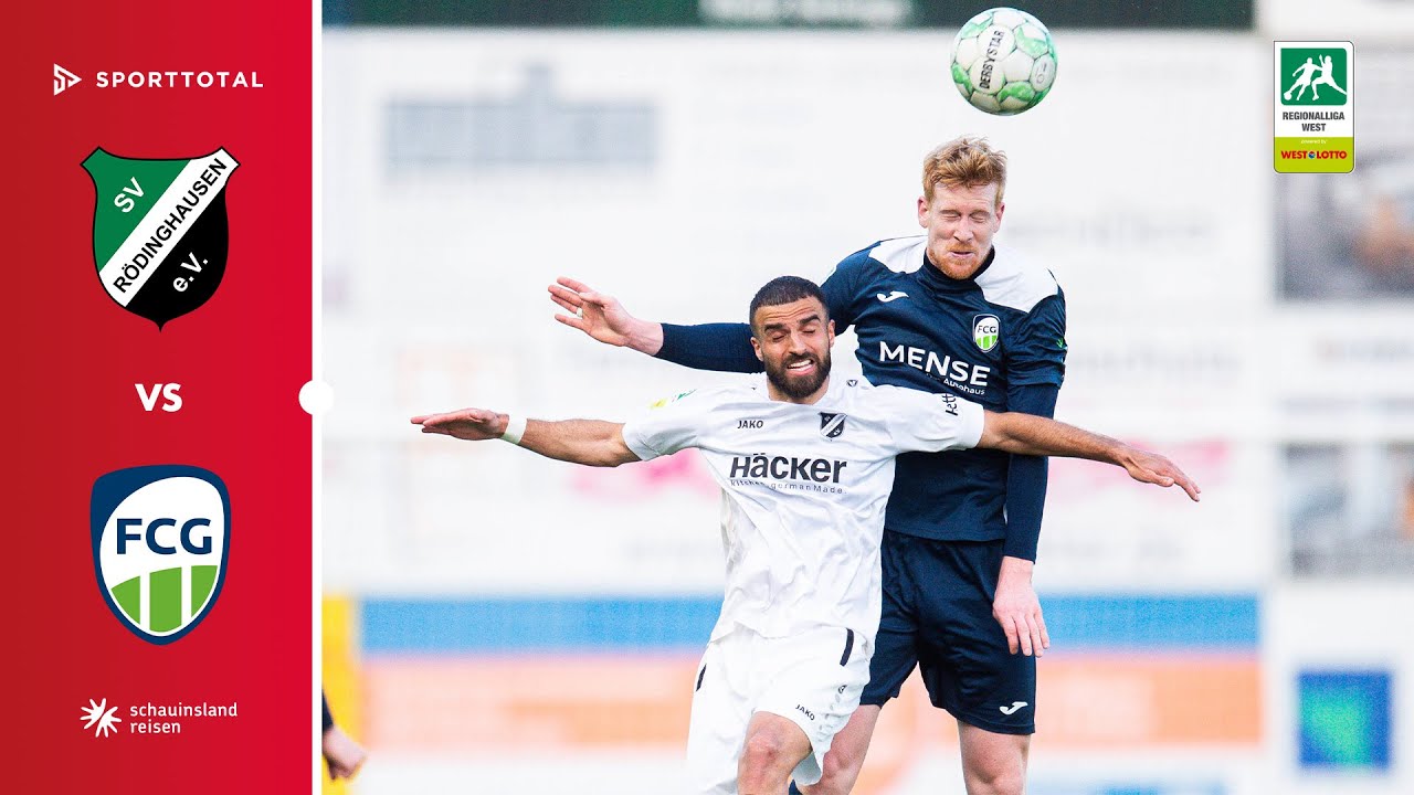 Abstiegskampf: Endlich wieder ein Sieg für FC Gütersloh? | SV Rödinghausen - FC Gütersloh | RL West
