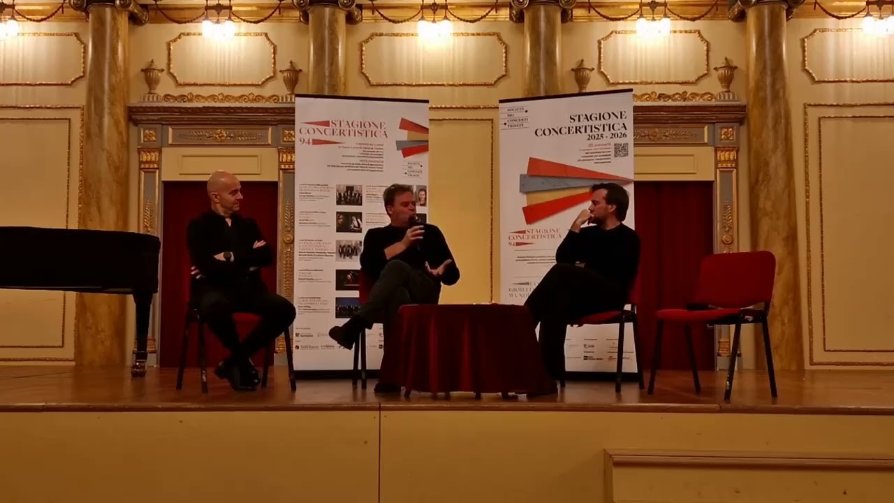 Marco Seco, Ottavio Dantone e Alessandro Tampieri: prolusione al concerto