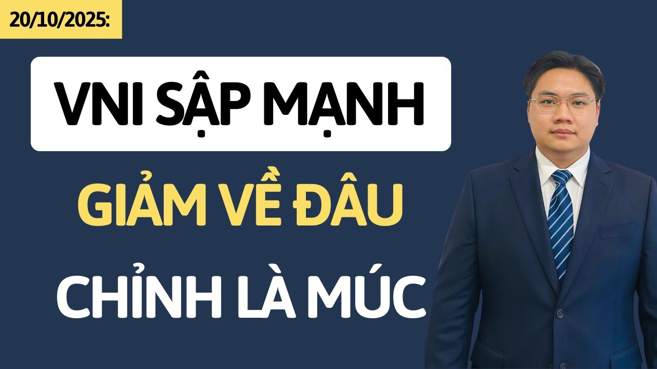 Chứng kho&aacute;n h&ocirc;m nay | Nhận định thị trường | Vni giảm về đ&acirc;u mới c&oacute; đ&aacute;y ? Chỉnh l&agrave; cơ hội m&uacute;c