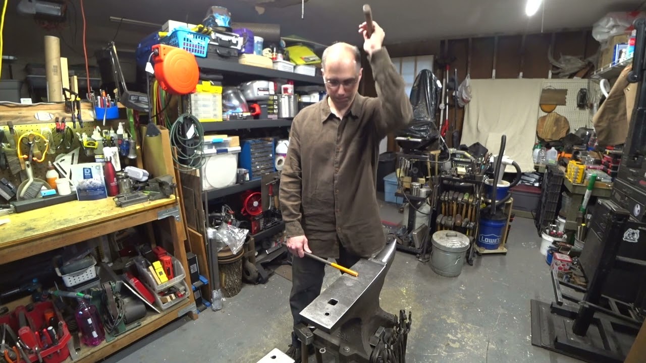 Blacksmith hammering techniques | Start blacksmithing