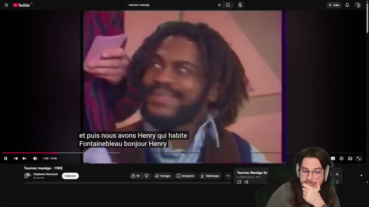 React Tournez Manège! La palourde (VOD du 22/02/2026